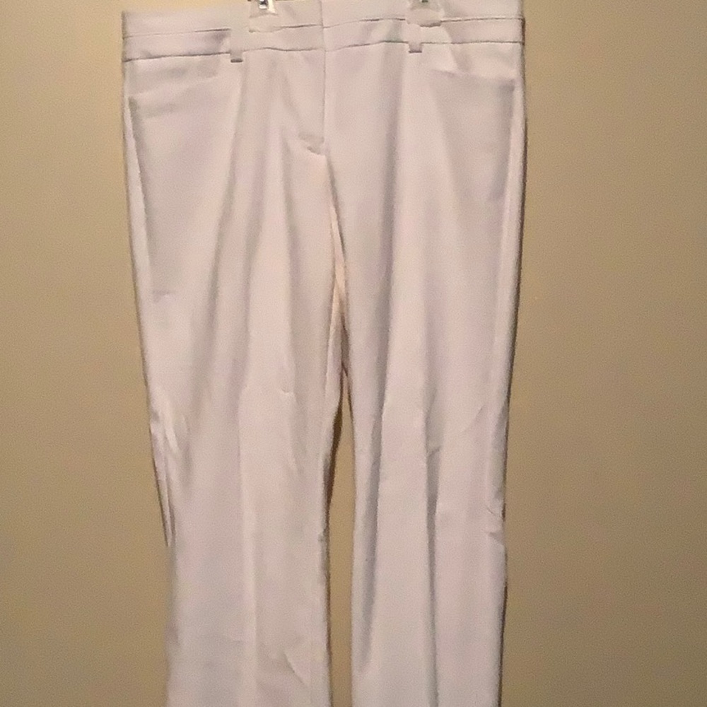White Flare pants